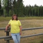 It seems she is always on the fence!